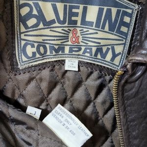 Blue Line & Company Leather Jacket
